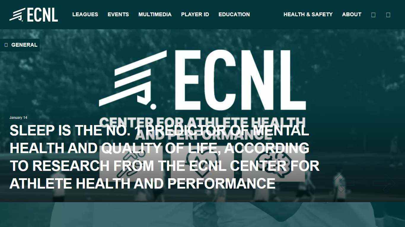 ECNL (Elite Club National League) - Official Athletics Website